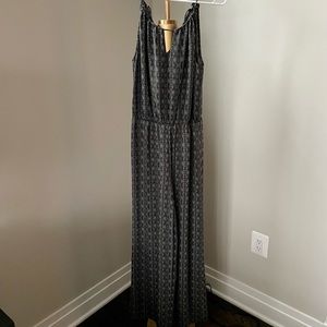 Sanctuary Navy and White Pattern Romper